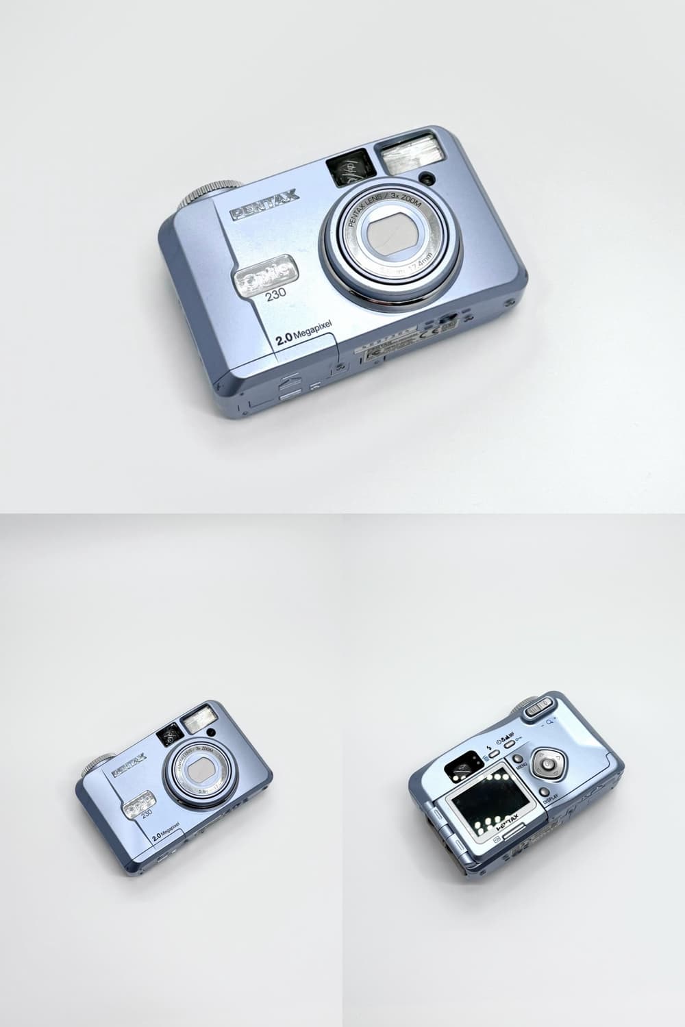 초희귀🫧𖠳ᐝ펜탁스 옵티오 PENTAX OPTIO 230 파우더블루 상품이미지2