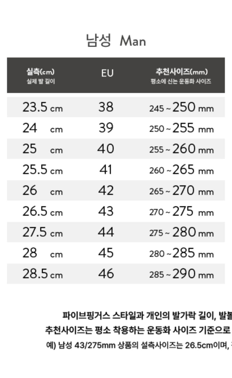 비브람 파이브핑거스 KSO 빈티지  45( 280-285) 상품이미지10