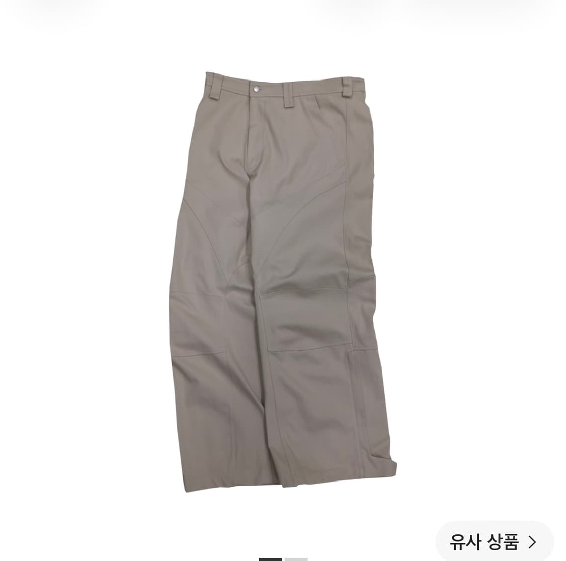 논노드 세그먼트 팬츠 베이지 2사이즈 상품이미지1