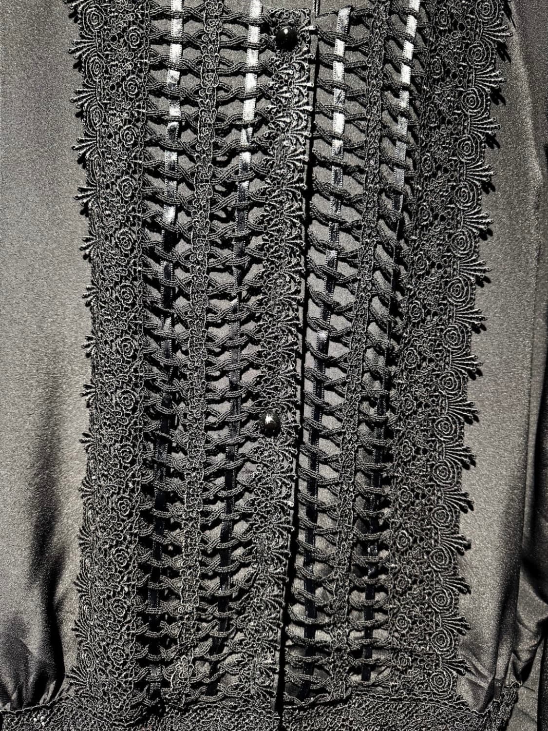 Napoleon detail No-collar Shirt 상품이미지3