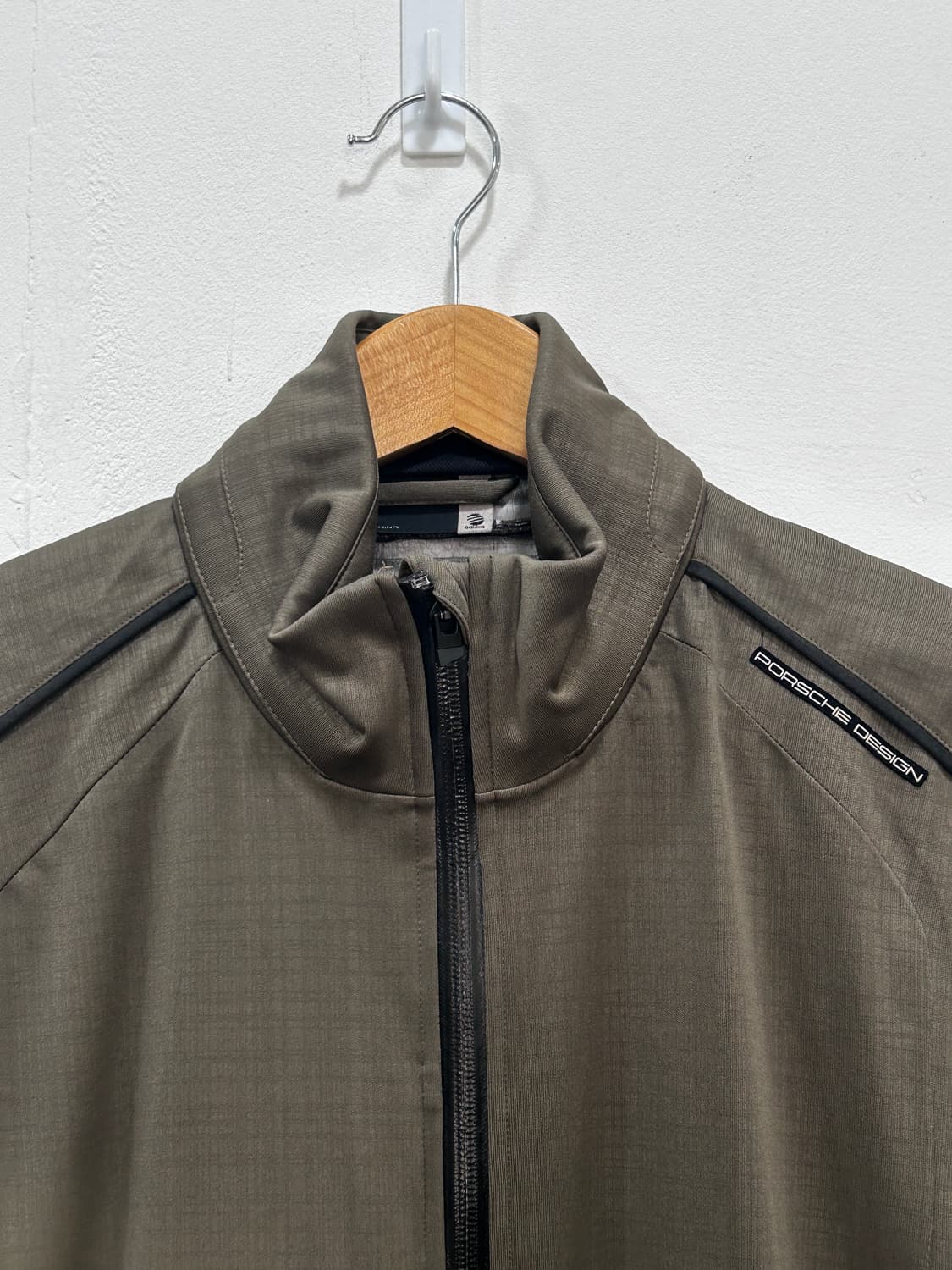 아디다스 포르쉐 디자인 집업 테크 자켓 남성 95 M 카키 상품이미지2