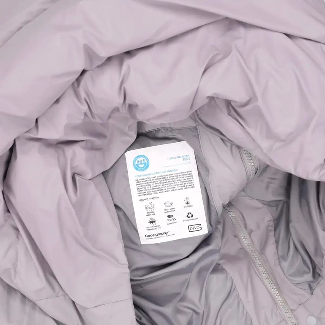 [M] 코드그라피 공용 덕다운 푸마 숏패딩 0106J 상품이미지4