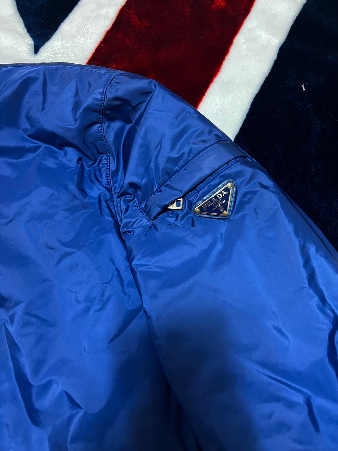 프라다 나일론 블루네이비 자켓 상품이미지2
