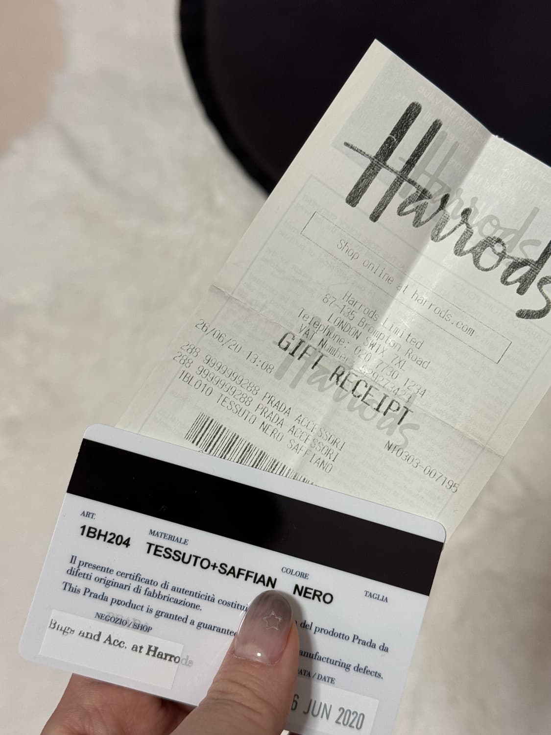 프라다 테수토 호보백 리나일론 블랙 상품이미지6