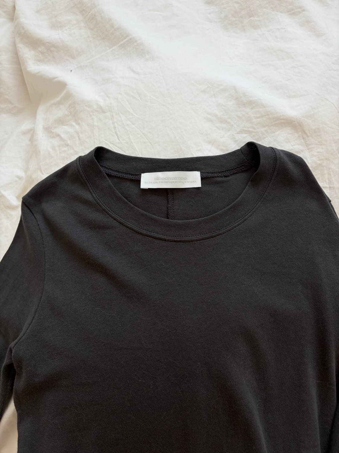 JERSEY MAXI DRESS IN CHARCOAL 상품이미지4