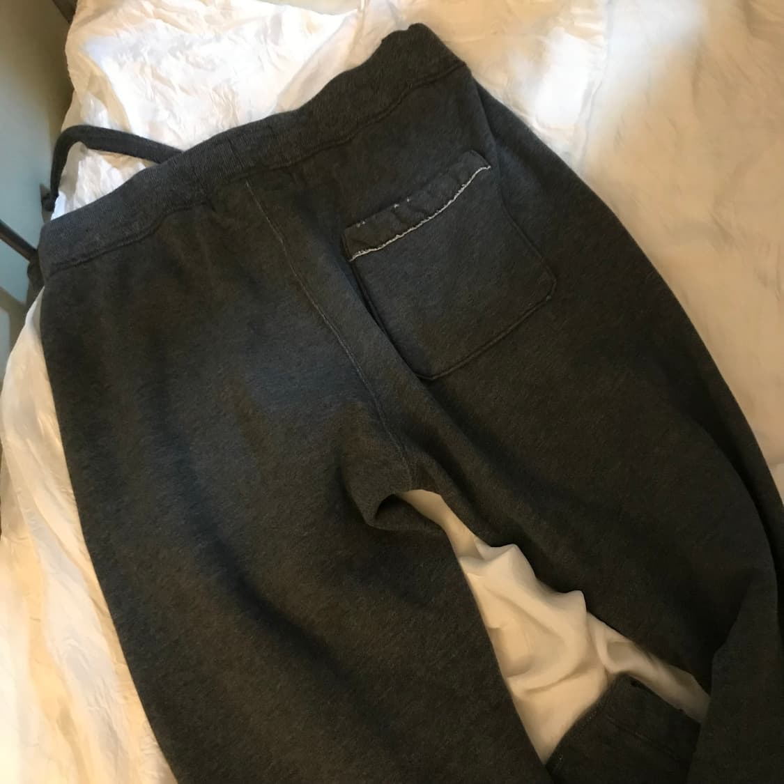 Abercrombie 아베크롬비 기모 데미지 트레이닝팬츠 상품이미지5