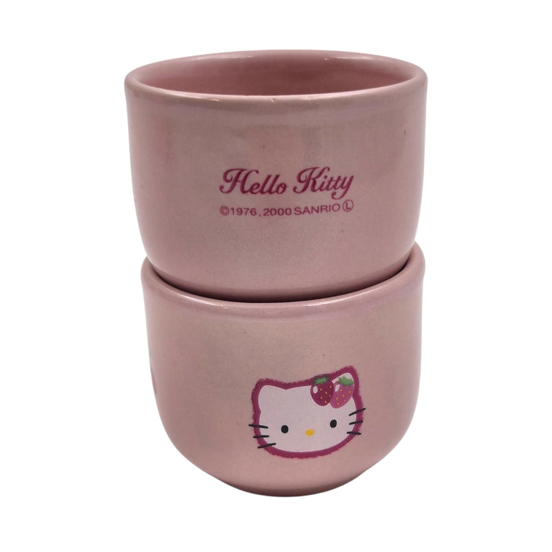 00s 고전 딸기 키티 도자기 주병 세트 상품이미지5