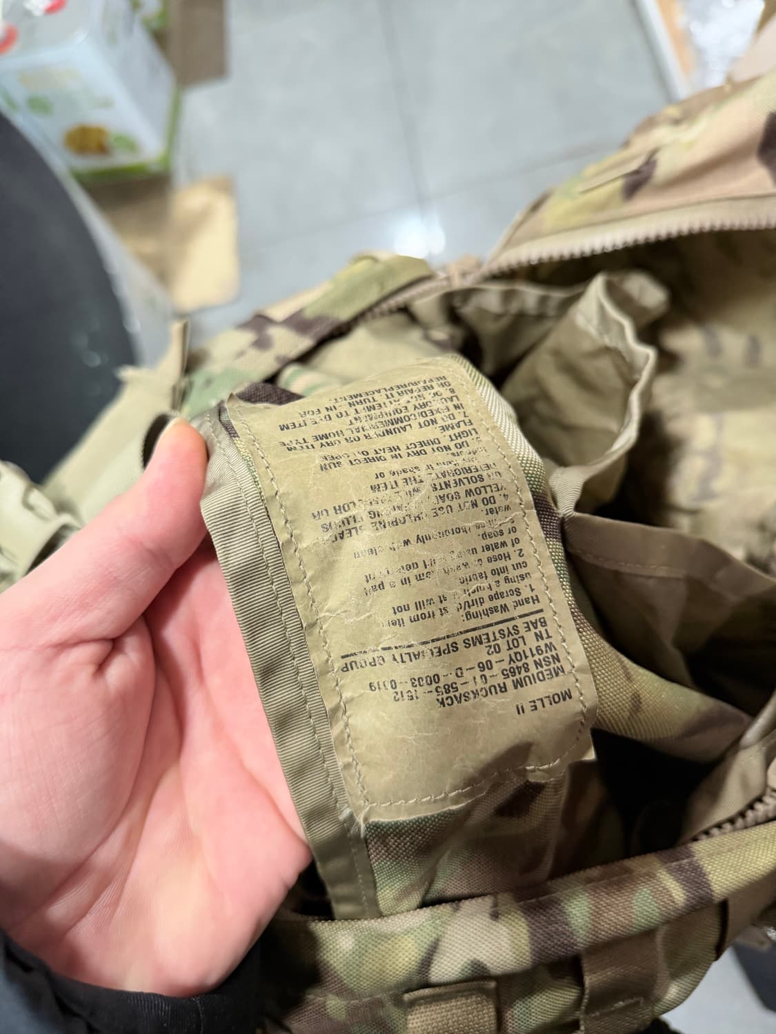 미군 보급 배낭 상품이미지3