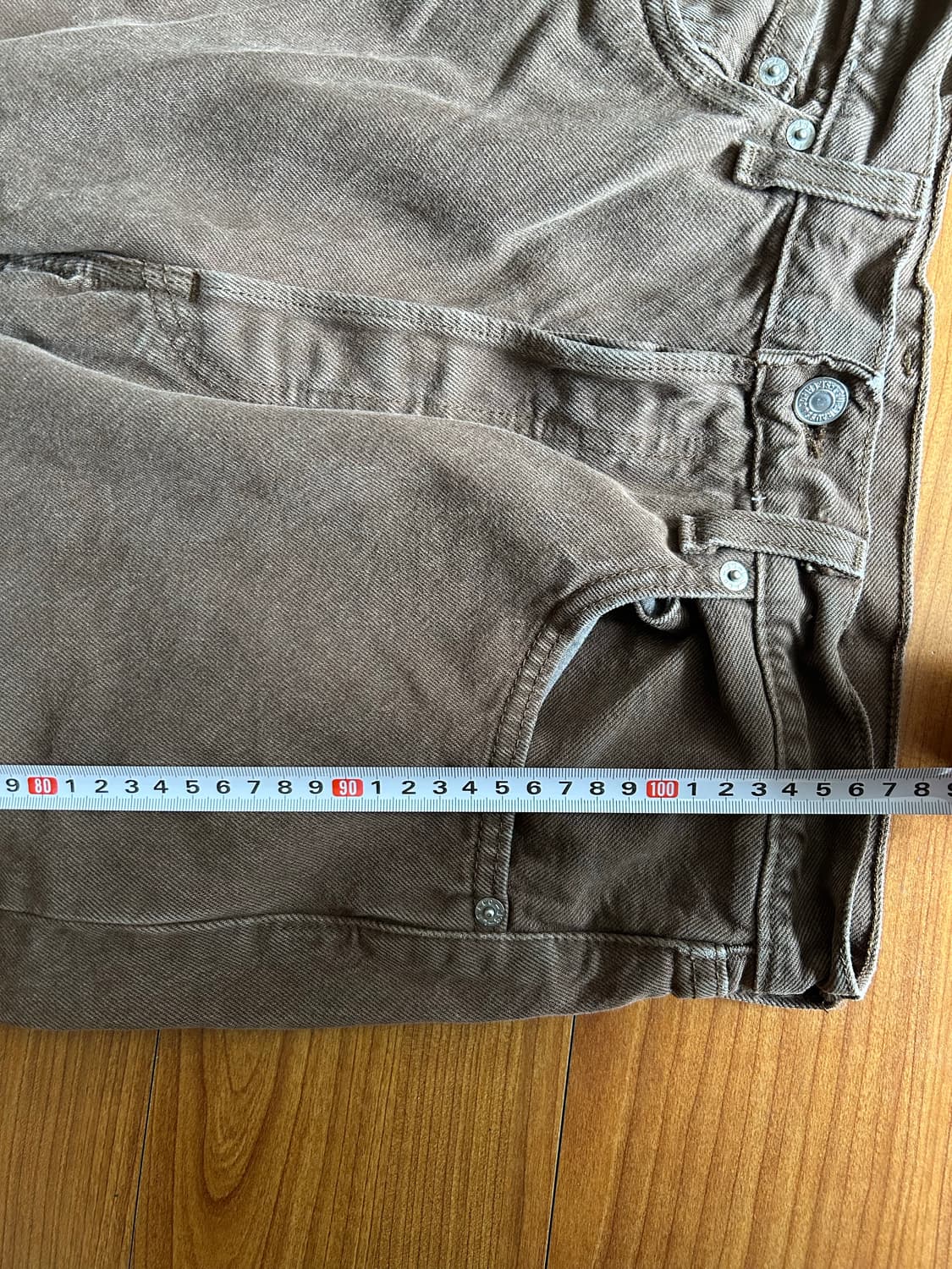 빈티지 리바이스 501 브라운 usa 상품이미지8