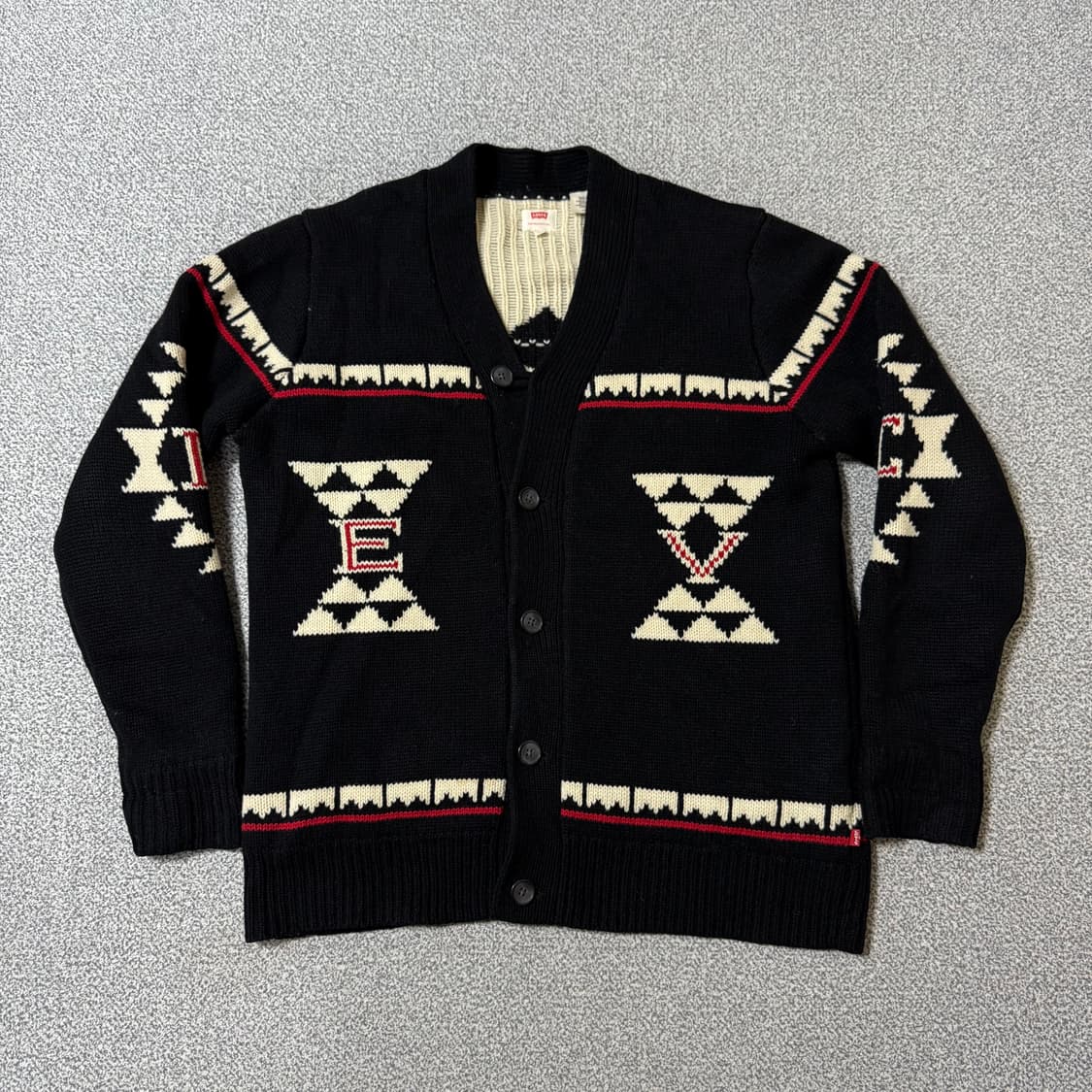 리바이스 양모 코위찬 해비 니트 스웨터 상품이미지1