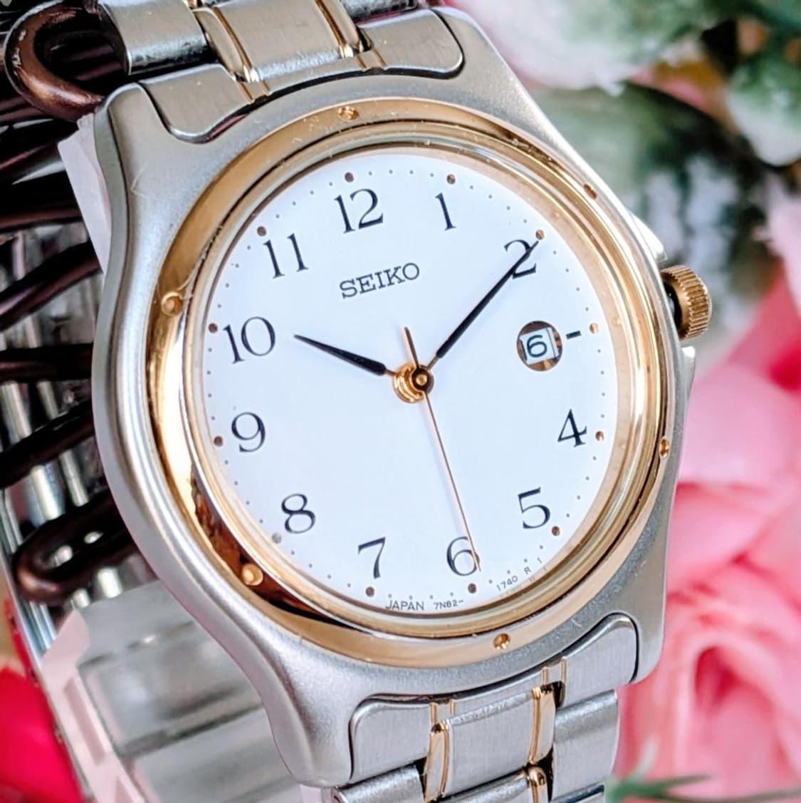 세이코 스피릿 빈티지 콤비 쿼츠 시계 상품이미지2