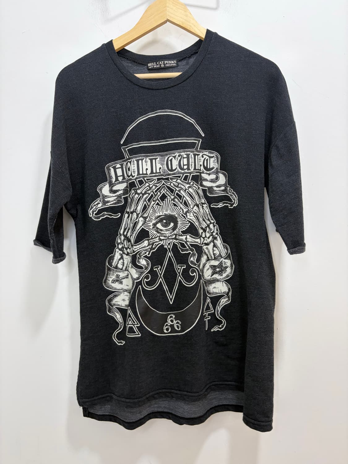 HELL CAT PUNKS 펑크 반팔 티셔츠 상품이미지4