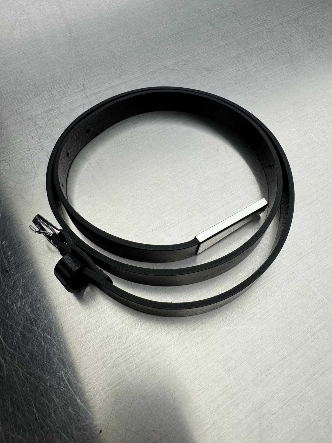 산드로옴므 레더 벨트 블랙 상품이미지2