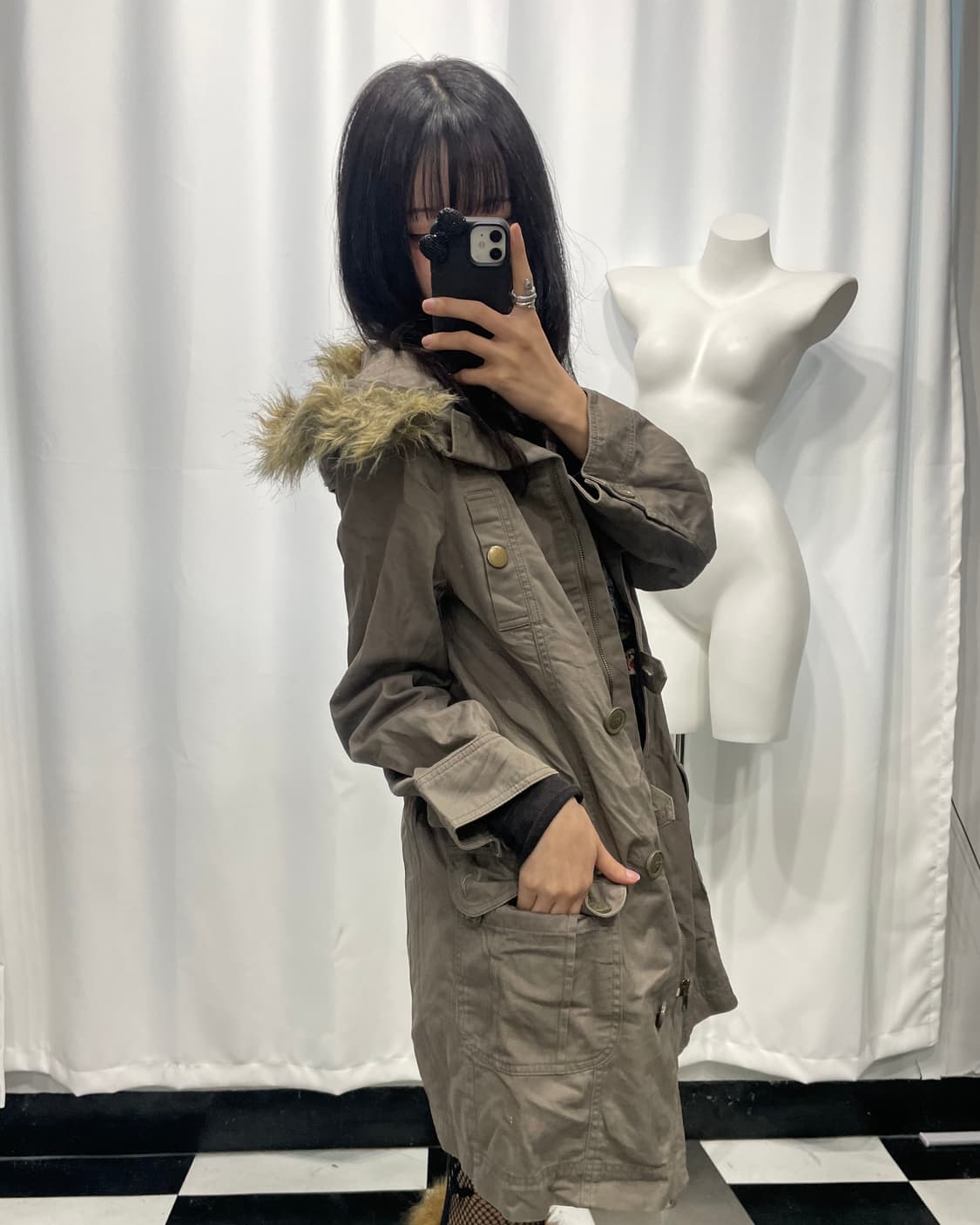 🎸그레이 롱 자켓🎸 상품이미지2