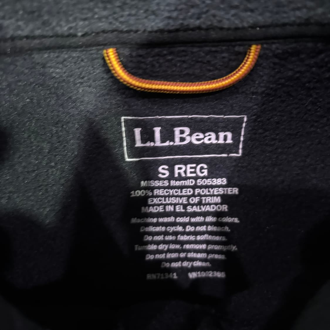 LL bean 플리스 베스트 상품이미지3