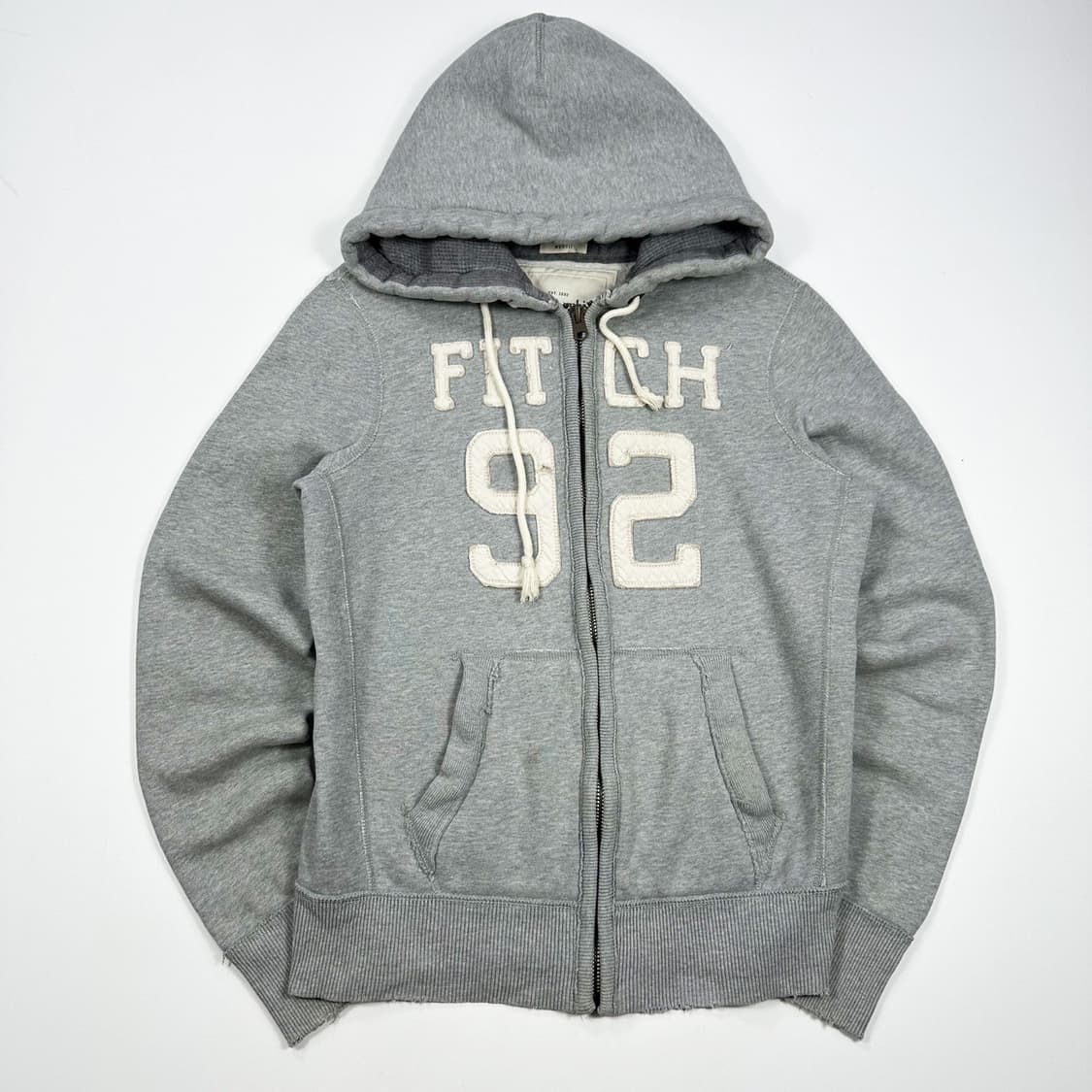 아베크롬비 A&F 피치 그레이 후드집업 (M) 상품이미지2