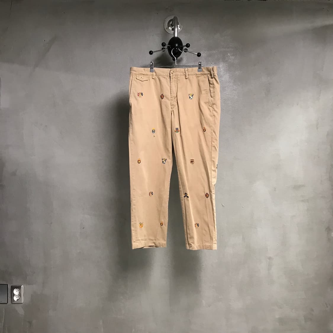폴로 랄프로렌 멀티자수 치노 팬츠 베이지 38/34 상품이미지5