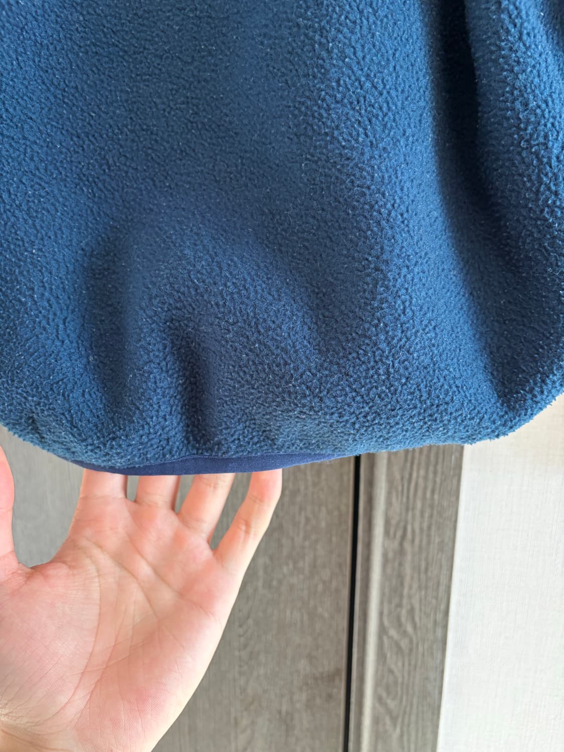 빈티지 파타고니아 신칠라 플리스 스냅티 네이비 M 상품이미지3