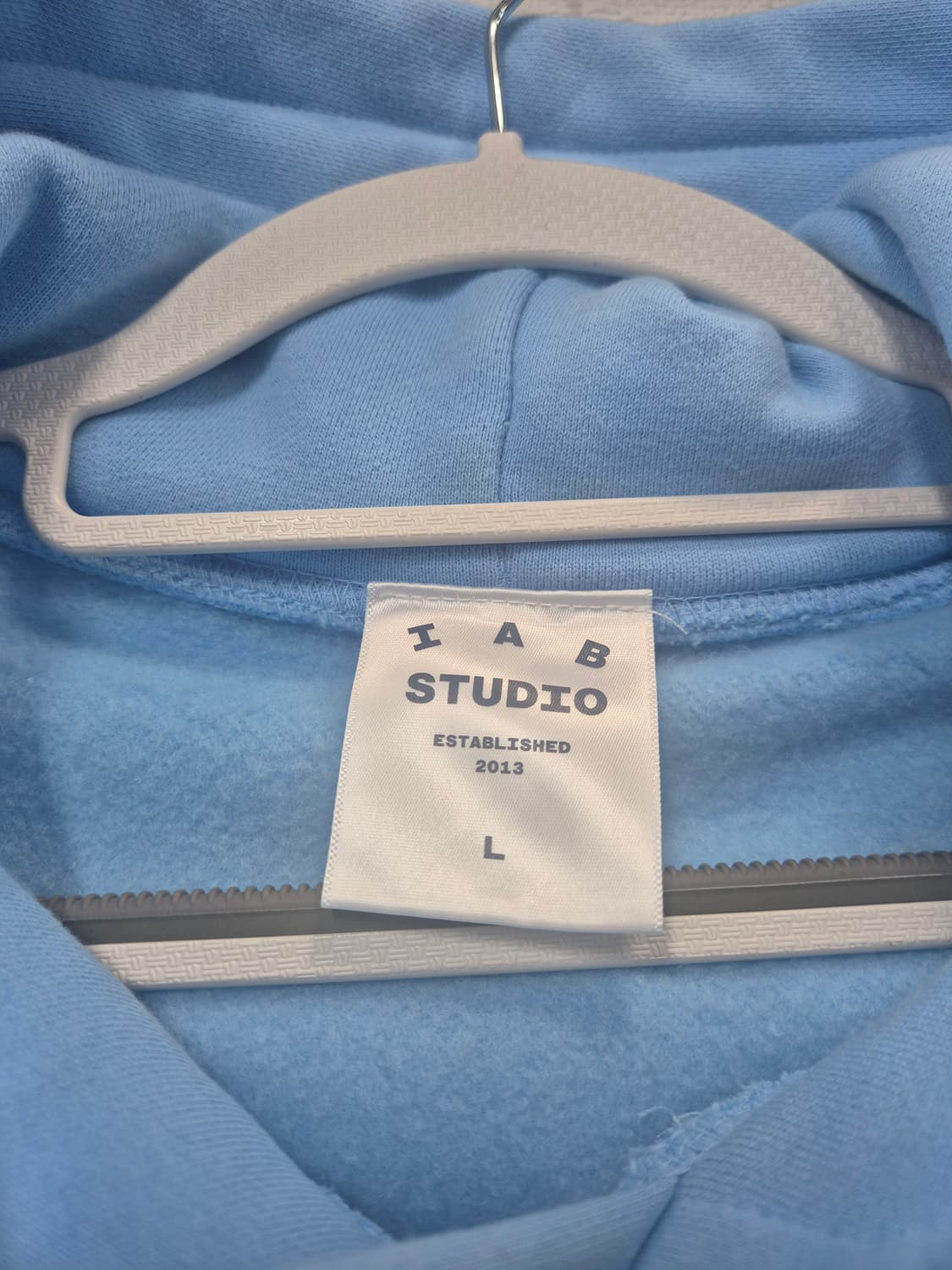 아이앱 스튜디오 후드티 스카이블루 / 100(정품) 상품이미지4