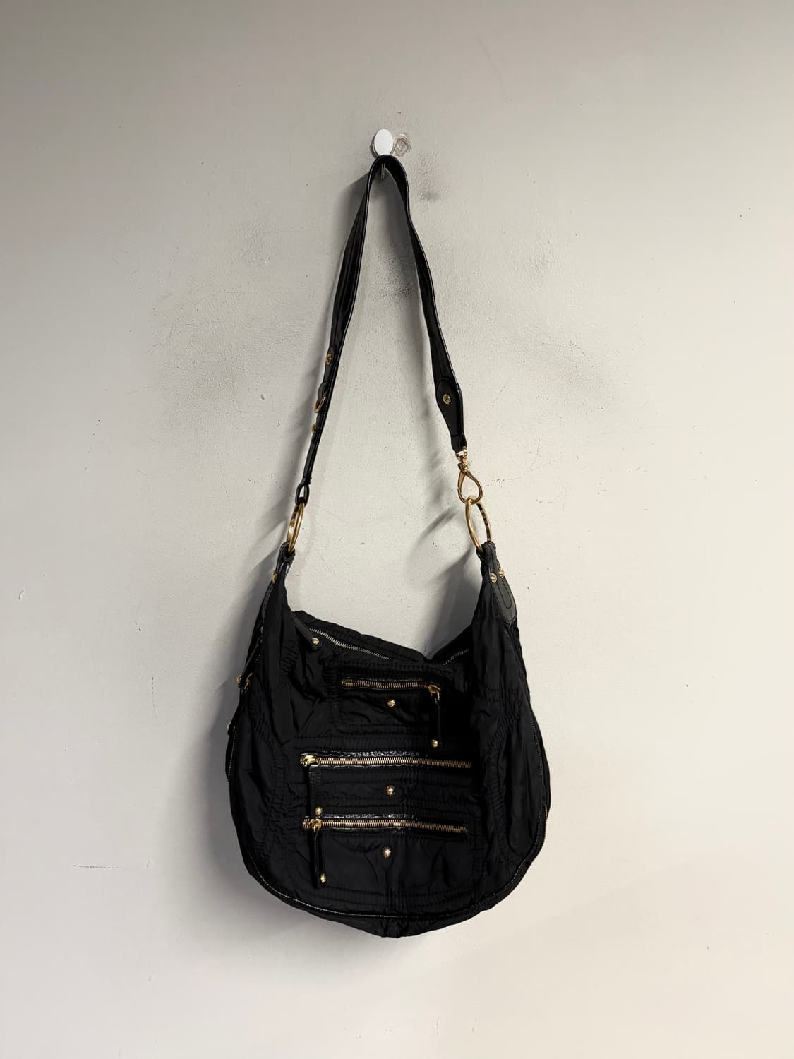 TOD‘S nylon & leather hobo bag  상품이미지2
