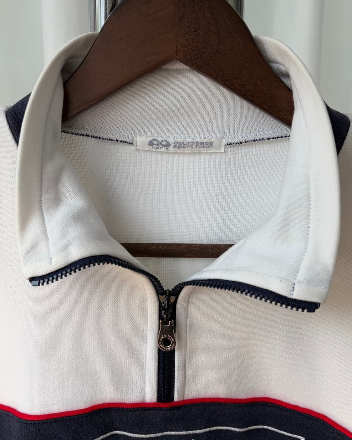 [M]Courrèges 꾸레쥬 스포츠 하프 집업 맨투맨 상품이미지6