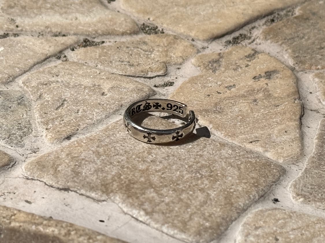 Chrome mood Silver ring 상품이미지1