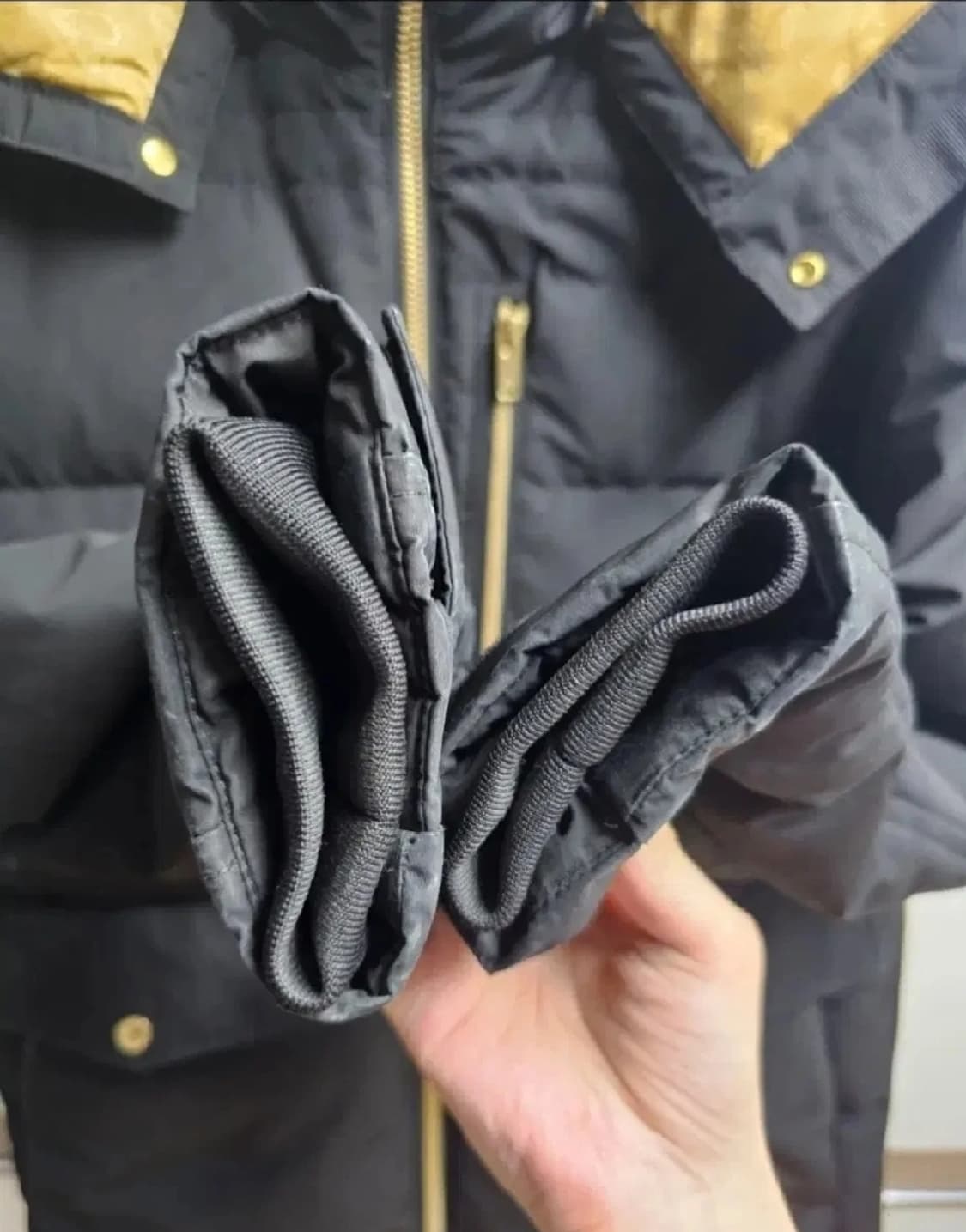 무스너클 노먼드 금장패딩(S/95~100/드라이완료) 상품이미지8