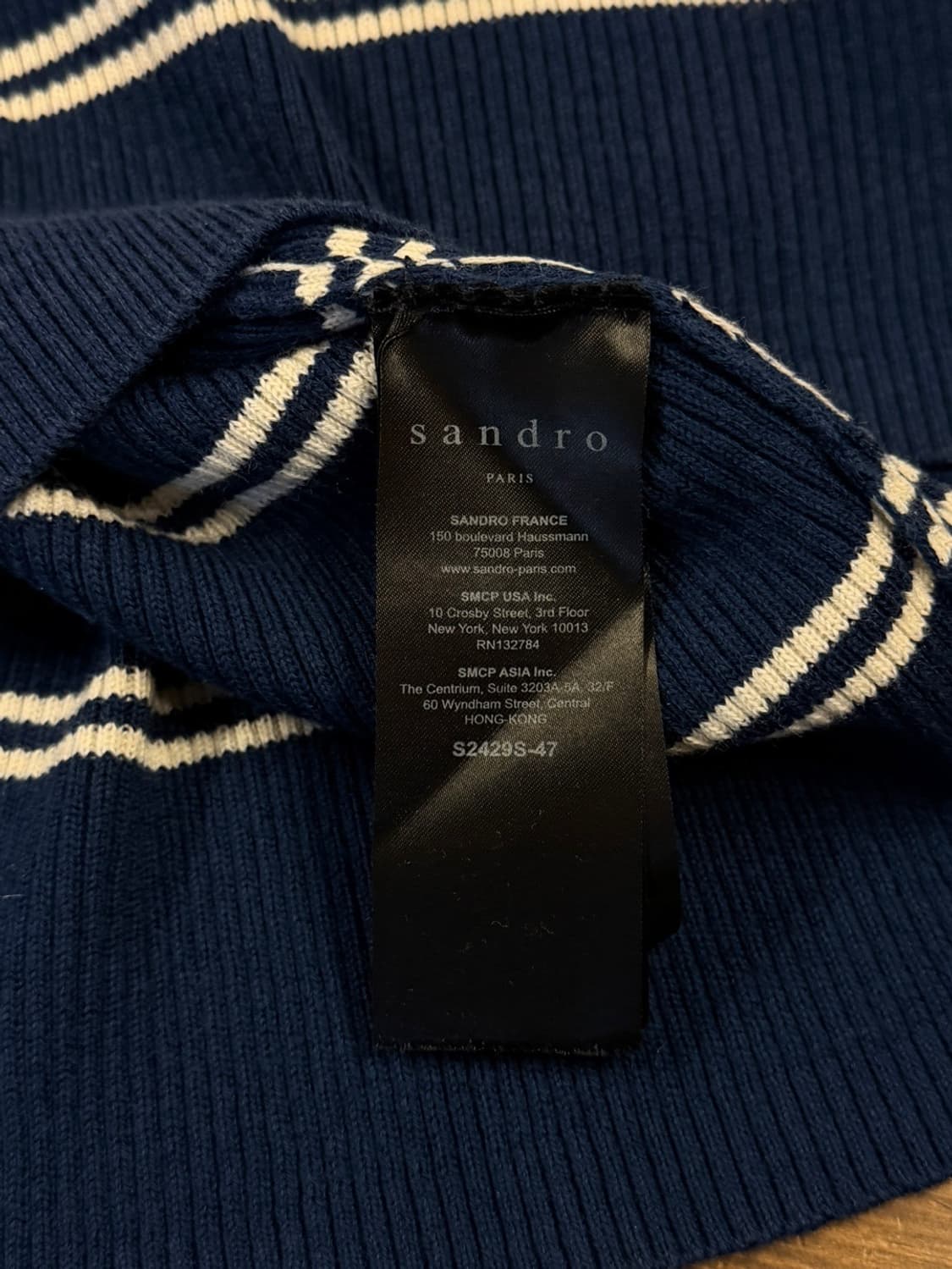 산드로 썸머 니트 100 상품이미지6