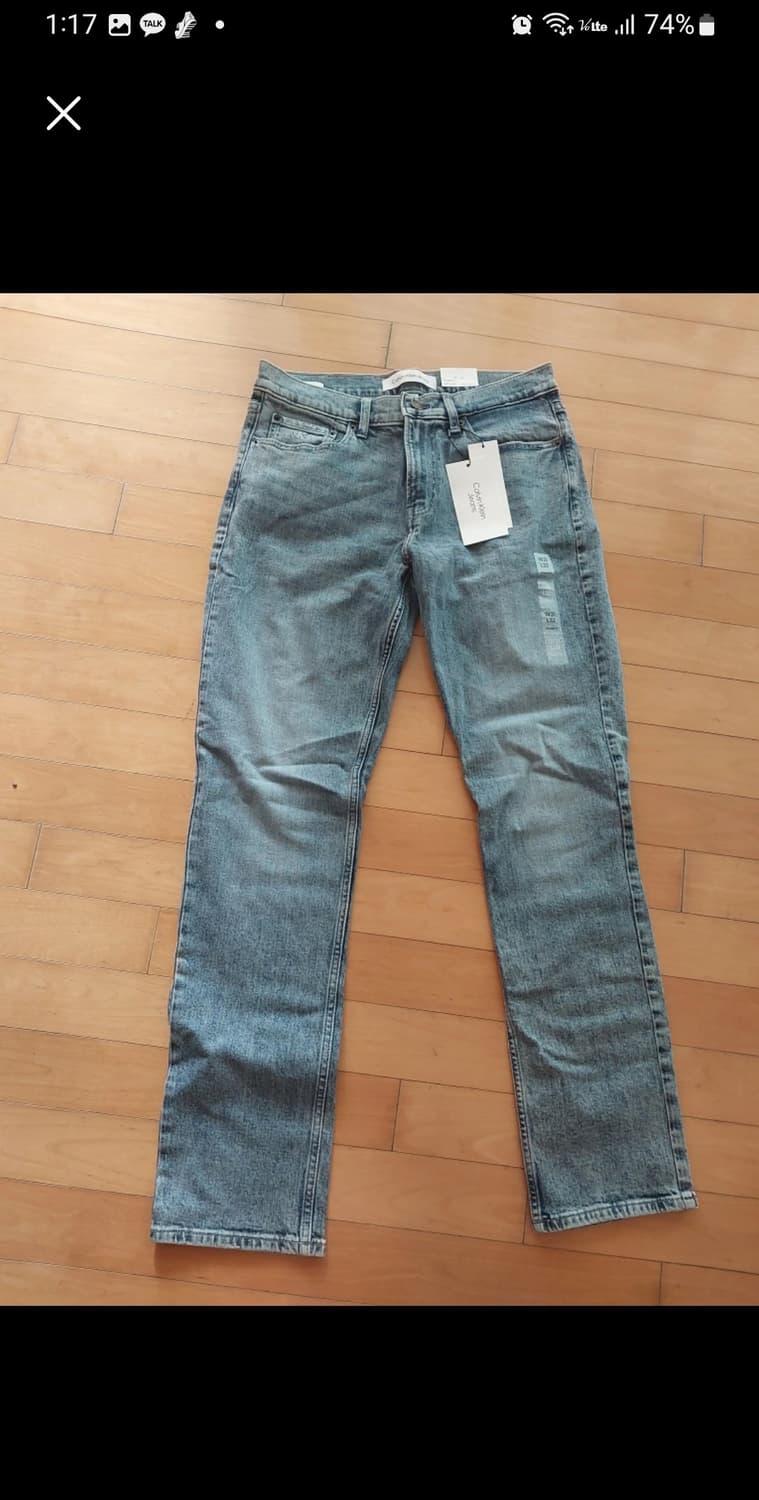 캘빈클라인 남자 데님팬츠 새상품 상품이미지1