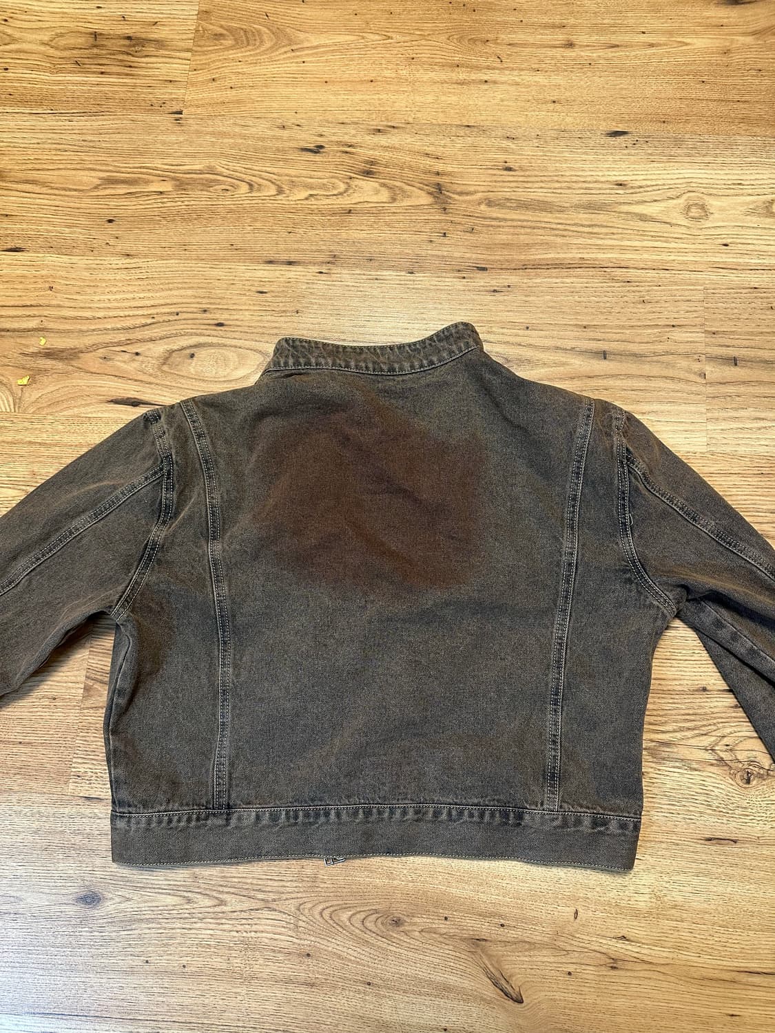 슈퍼서브 데님 자켓 브라운 상품이미지2