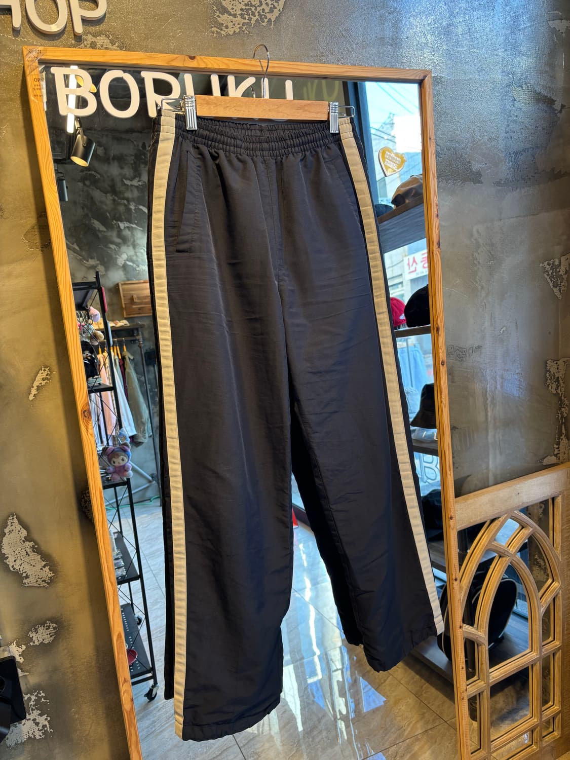 아식스 네이비 트레이닝 팬츠 M 상품이미지1