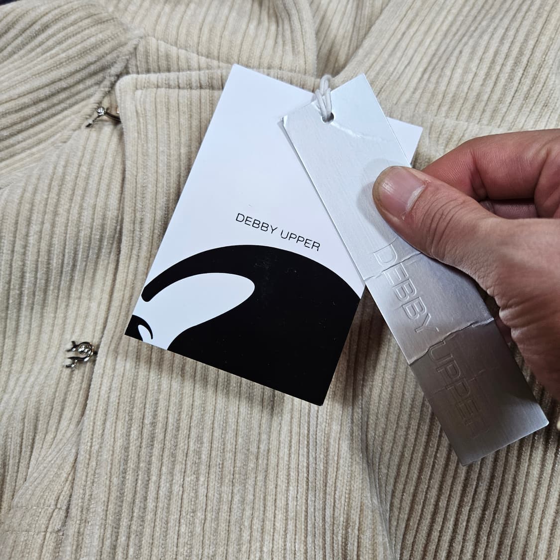 (새상품)데비어퍼(DEBBY UPPER) BEBETO 후드 크롭자켓 상품이미지8