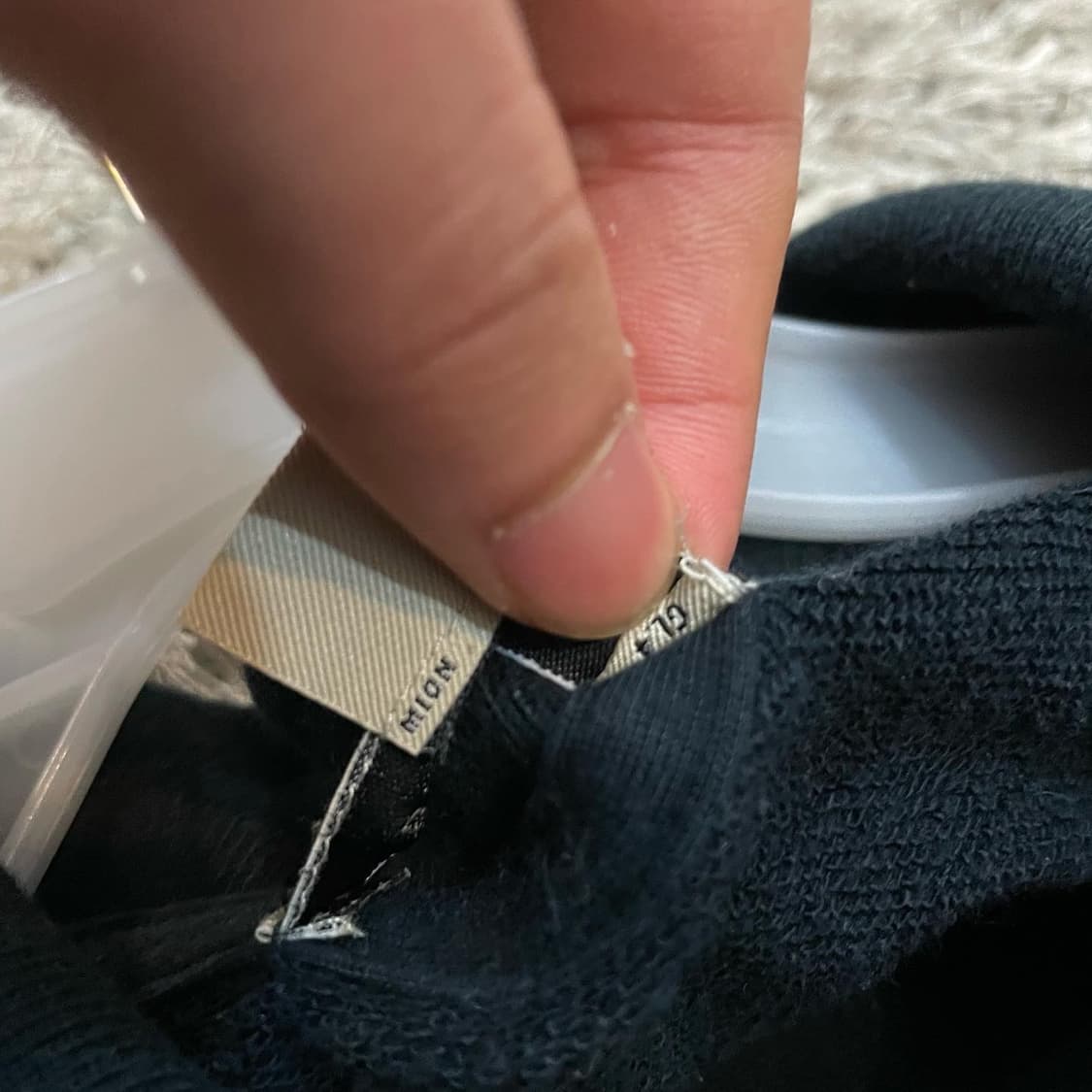 버버리 반집업 카라 맨투맨 상품이미지7