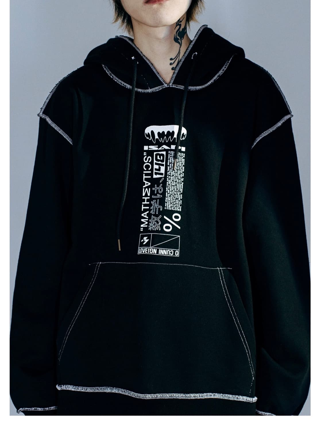 I4P 스티치 후드 상품이미지1