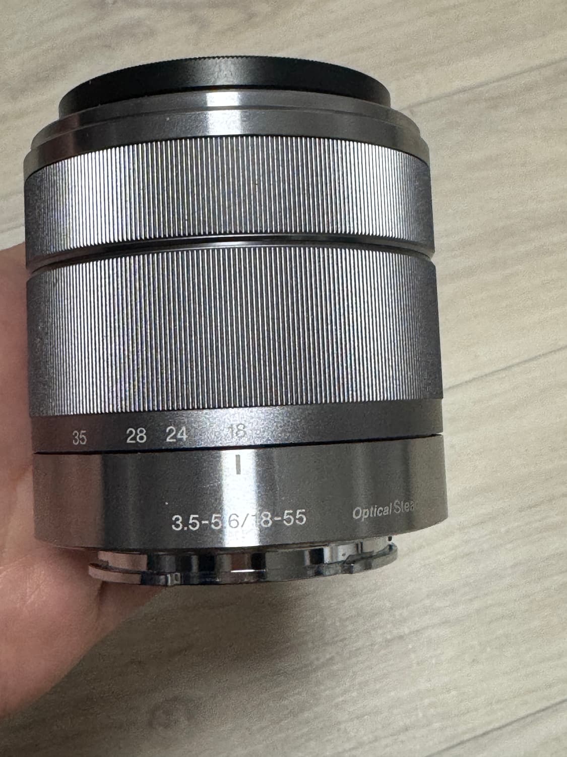 소니 sel1855 18-55mm f3.5-5.6 oss 렌즈 + 후드 상품이미지1