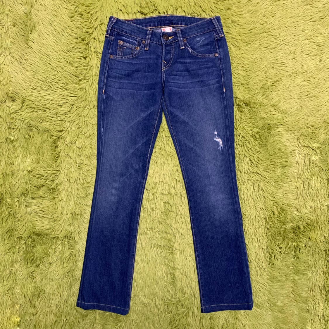 [표기 26] 트루릴리젼 XXX JOHHNY 스트레이트핏 데님팬츠 상품이미지3