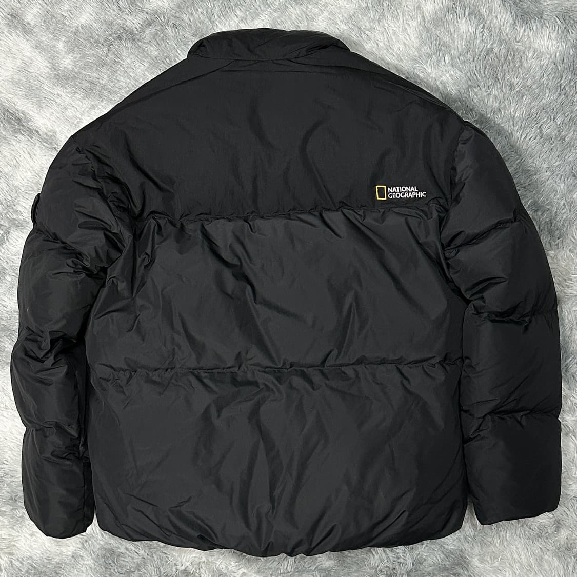 내셔널지오그래픽 인피니움 블랙 숏패딩 L 상품이미지3