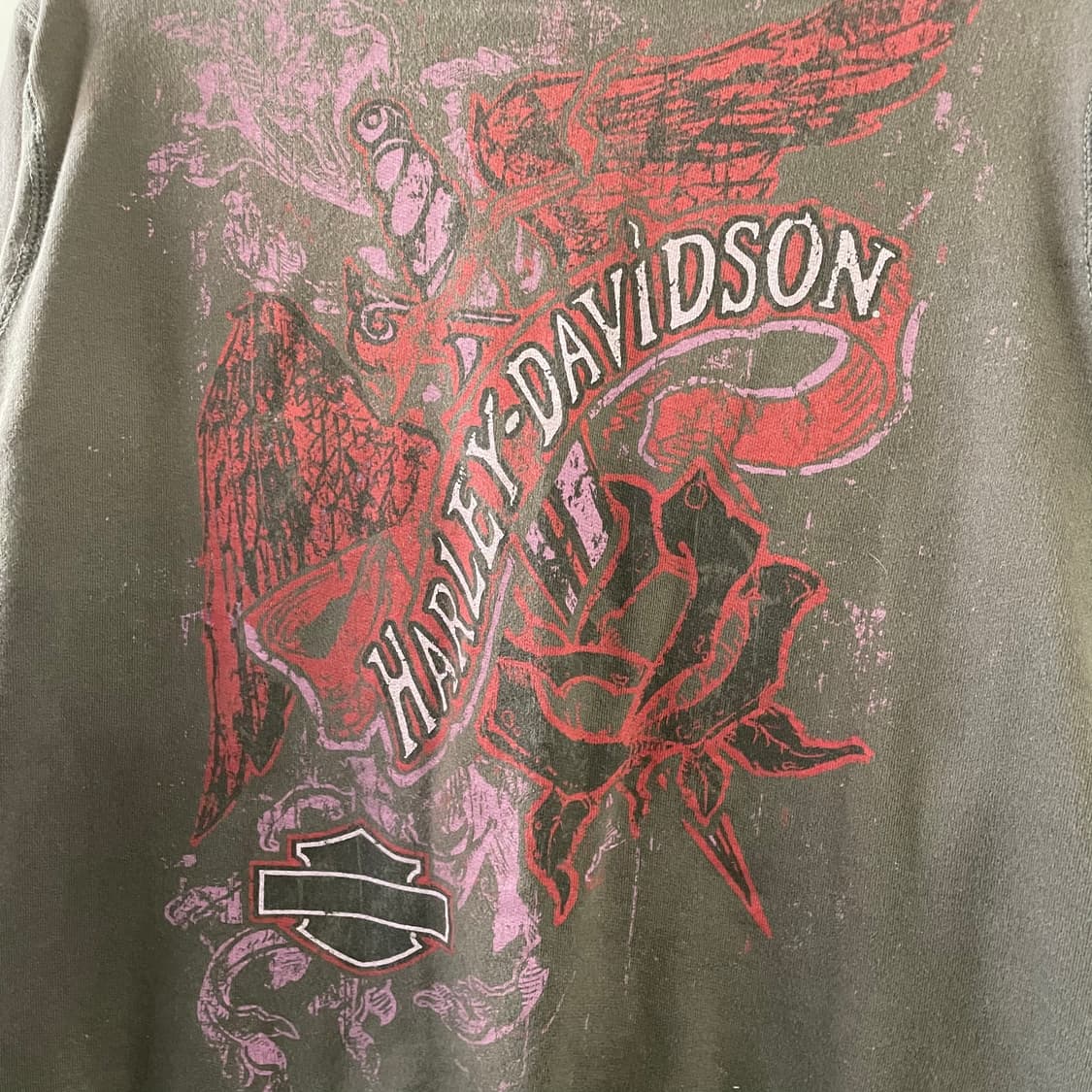 할리데이비슨 Y2k 집업자켓 상품이미지7