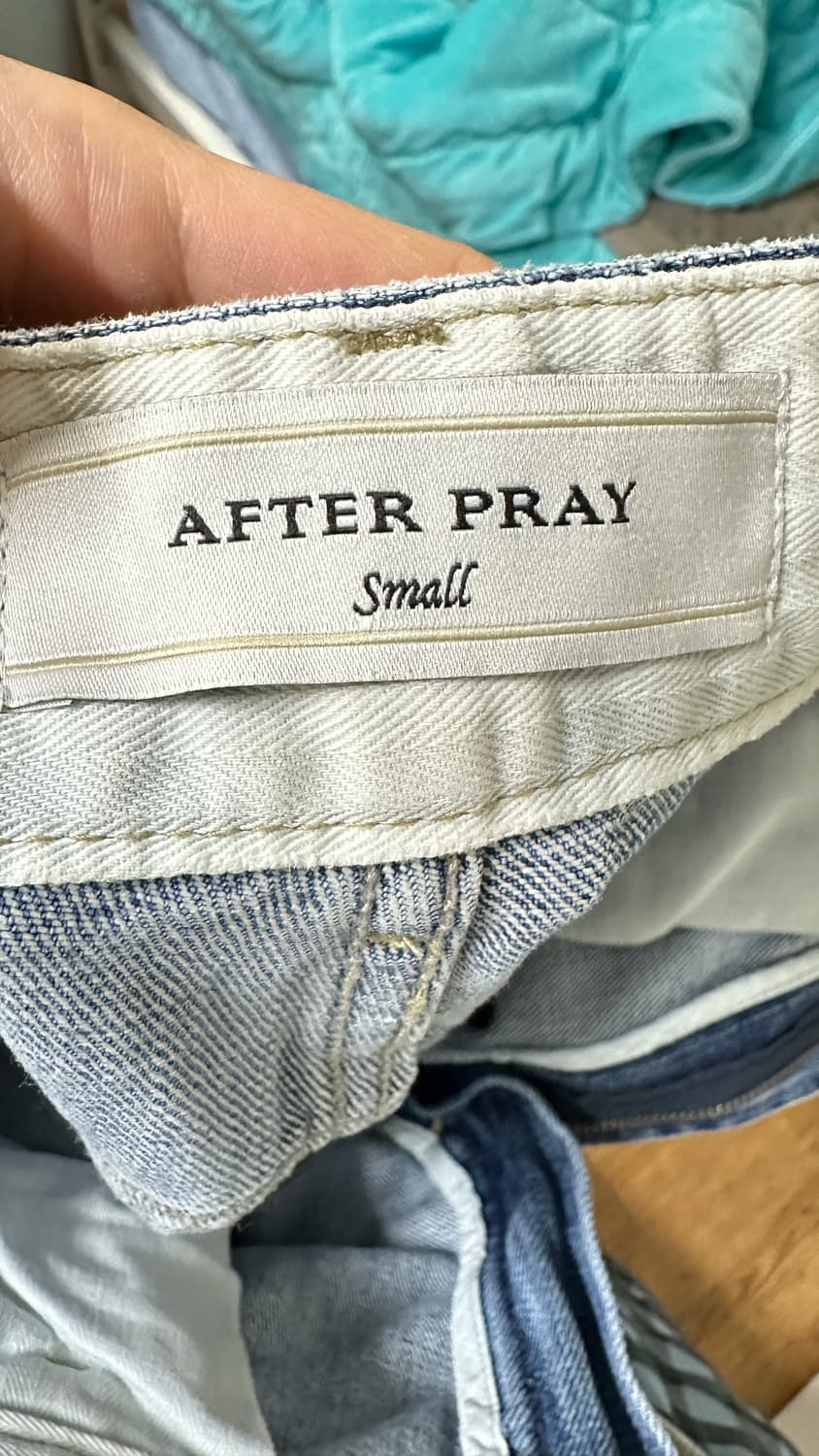 애프터프레이 키작은 광자 서프 트레블 데님 S 상품이미지7