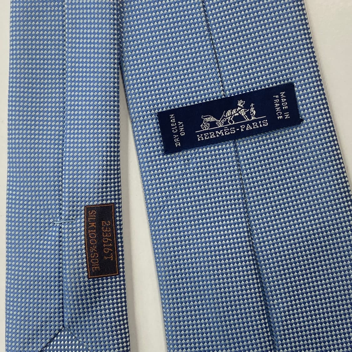 에르메스 명품 정품넥타이(HERMES) 8.1cm 상품이미지6