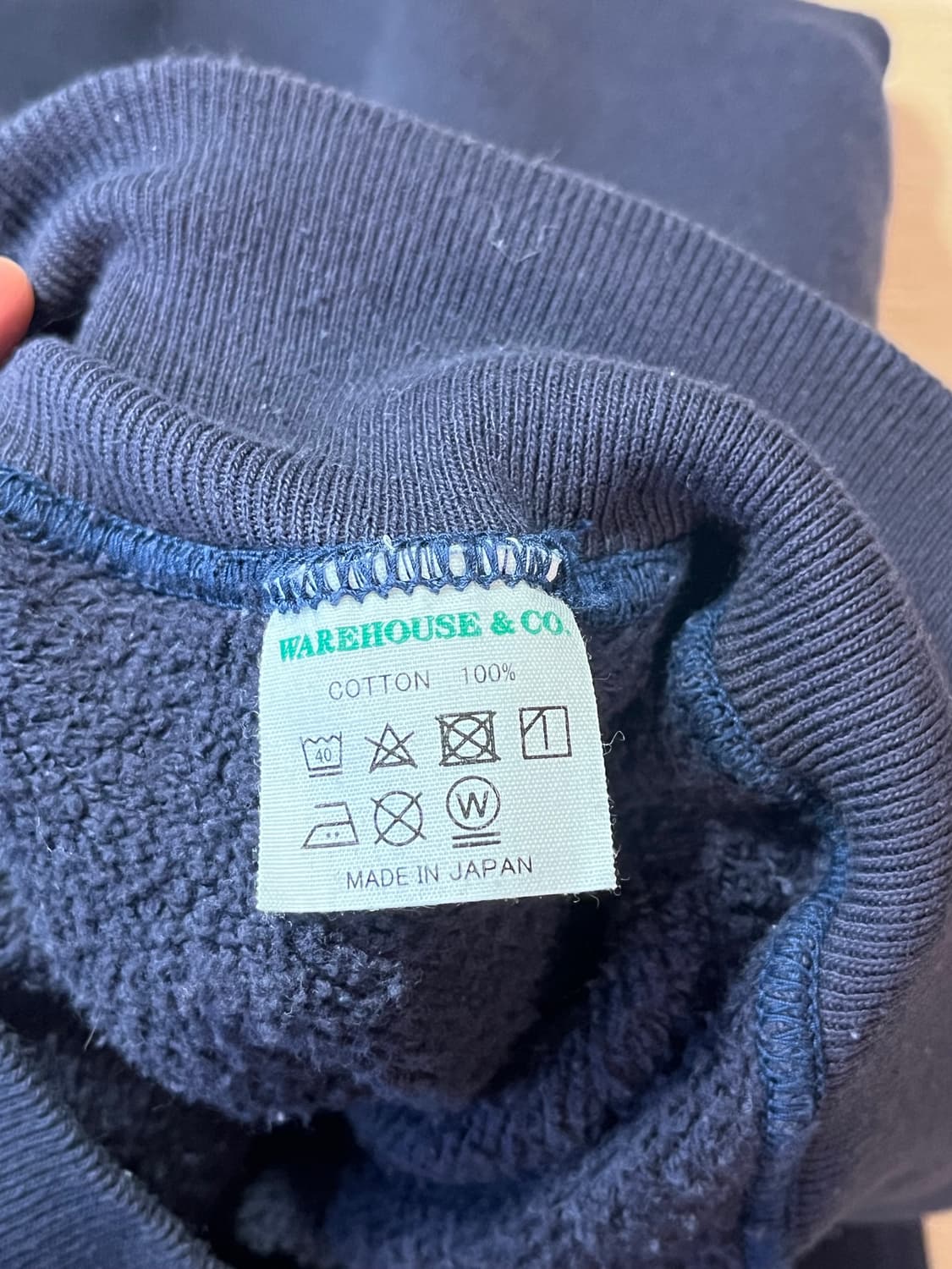 웨어하우스 에어포스 스웨트셔츠 42사이즈 판매합니다. 상품이미지3