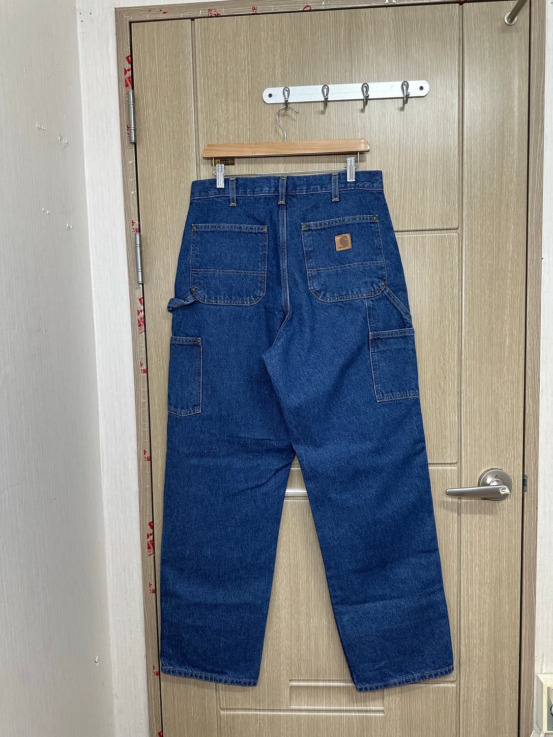 칼하트 B73-DST 더블니 데님 팬츠 32x32 상품이미지2