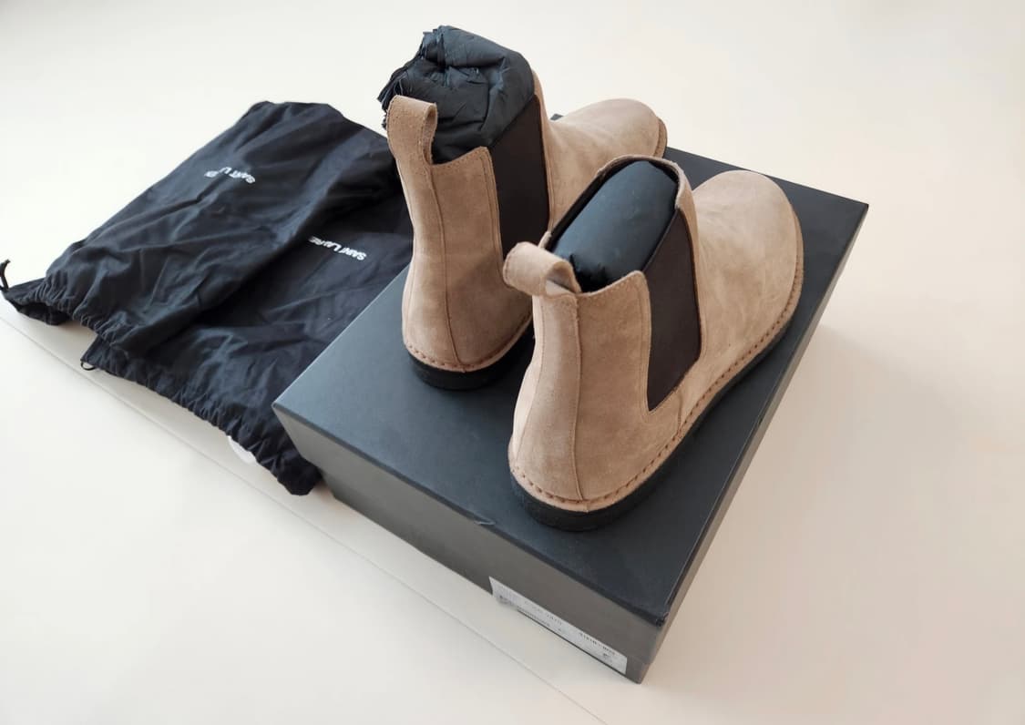 새상품) Saint Laurent 생로랑 남성 앵클부츠 43 상품이미지4