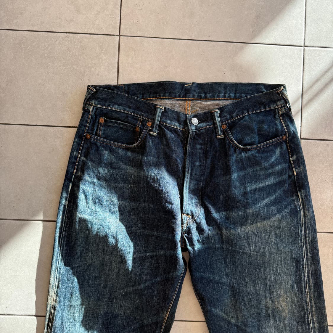 45rpm 셀비지 데님 팬츠 상품이미지3