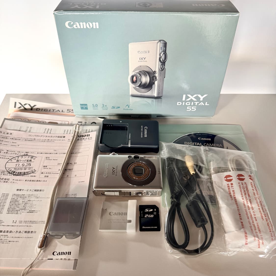 🤍아이유 픽 미품 풀박스🤍캐논 ixy55 익시55 /익서스50 상품이미지2