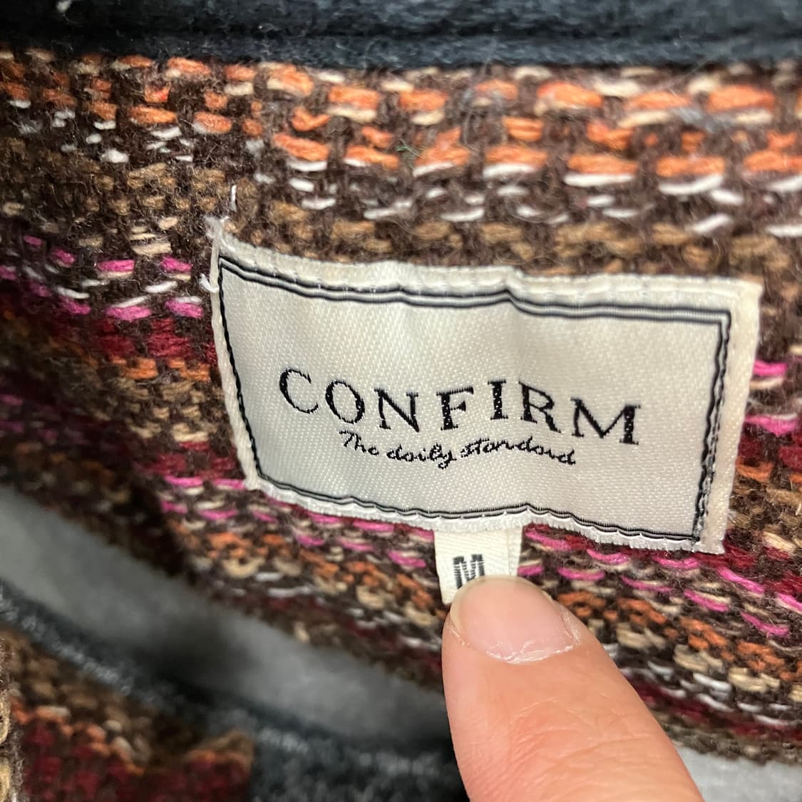 빈티지 히피 그레이 보카시 후드 집업 상품이미지6