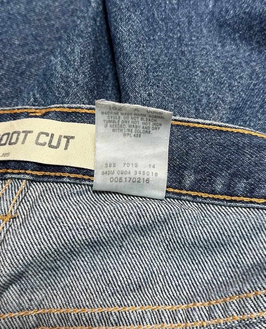 리바이스 517 부츠컷 데님 팬츠 34x32 made in usa 상품이미지9