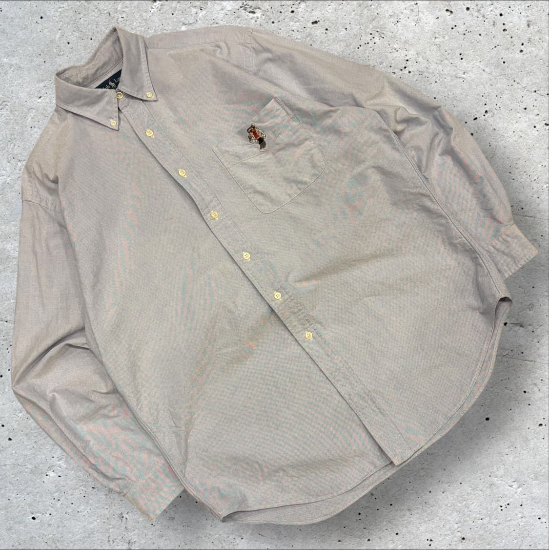 [M] 폴로랄프로렌 곰돌이 코튼 포켓 셔츠 스카이블루 C408 상품이미지1