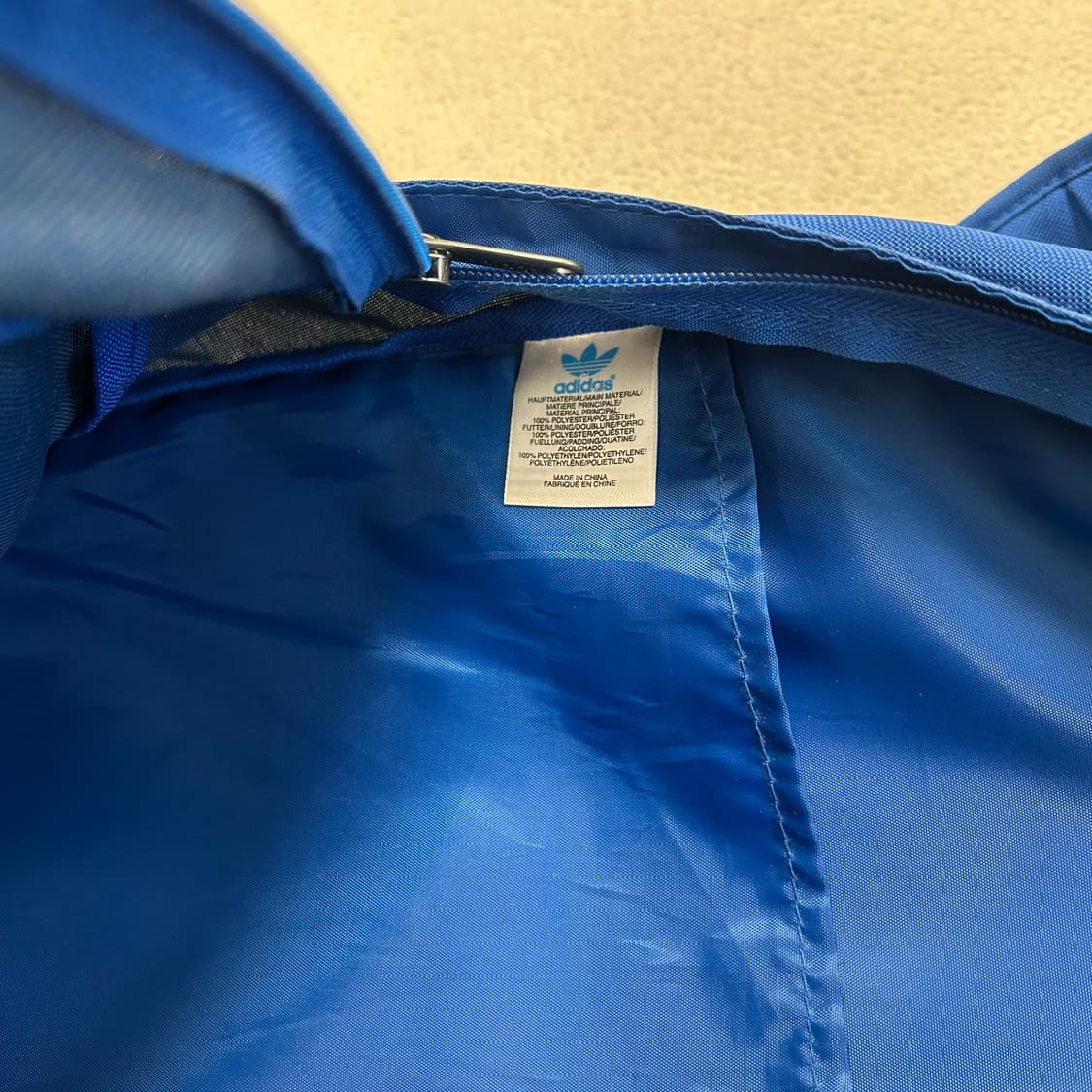 Adidas Trefoil blue backpack 상품이미지6