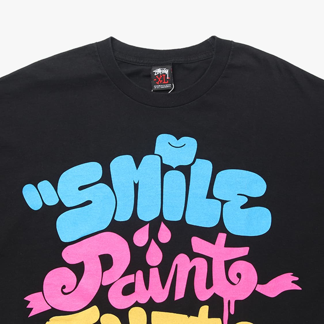  STUSSY "Black T-Shirts" 상품이미지2